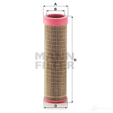 Вторичный воздушный фильтр MANN-FILTER SO G1X cf141452 4011558017392 65567