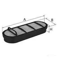 Вторичный воздушный фильтр MANN-FILTER cf2120 4011558244101 65606 6H 811TI