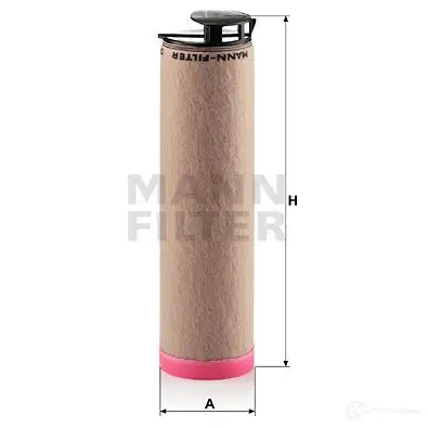 Вторичный воздушный фильтр MANN-FILTER 6 OJ7E cf500 4011558233105 65628