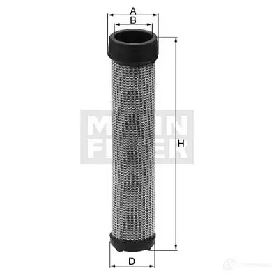 Вторичный воздушный фильтр MANN-FILTER Y RYB0 cf97 4011558242701 5967034