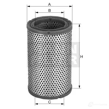 Вторичный воздушный фильтр MANN-FILTER 5967014 1MGH 5TI c18202 4011558187408 изображение 0