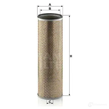 Вторичный воздушный фильтр MANN-FILTER 9PZQ BM6 64251 c18292 4011558151300