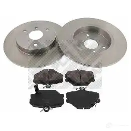 Комплект тормозных колодок и дисков MAPCO 4T XS2 4043605418401 1309014 47550 изображение 0
