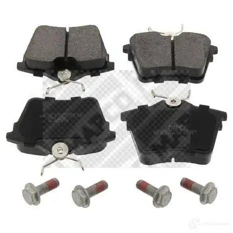 Тормозные колодки дисковые, комплект MAPCO 4043605407436 1314080 F6DL S8S 6756