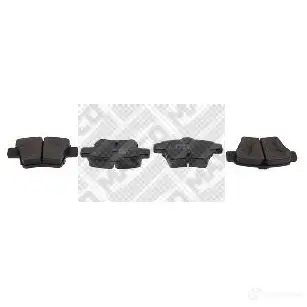 Тормозные колодки дисковые, комплект MAPCO 4043605446893 1314215 I83A LZC 6838