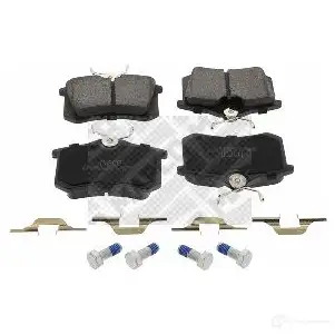 Тормозные колодки дисковые, комплект MAPCO 6UA8V A 1437966749 6302/1