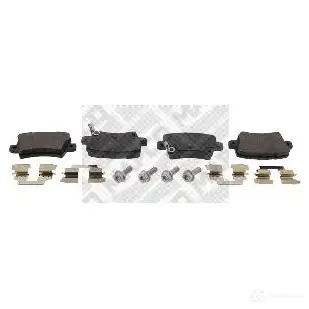 Тормозные колодки дисковые, комплект MAPCO 6842 M9U 4I 4043605446916 1314217