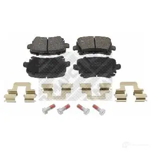 Тормозные колодки дисковые, комплект MAPCO 6696/1 W UQODXM 1437573595