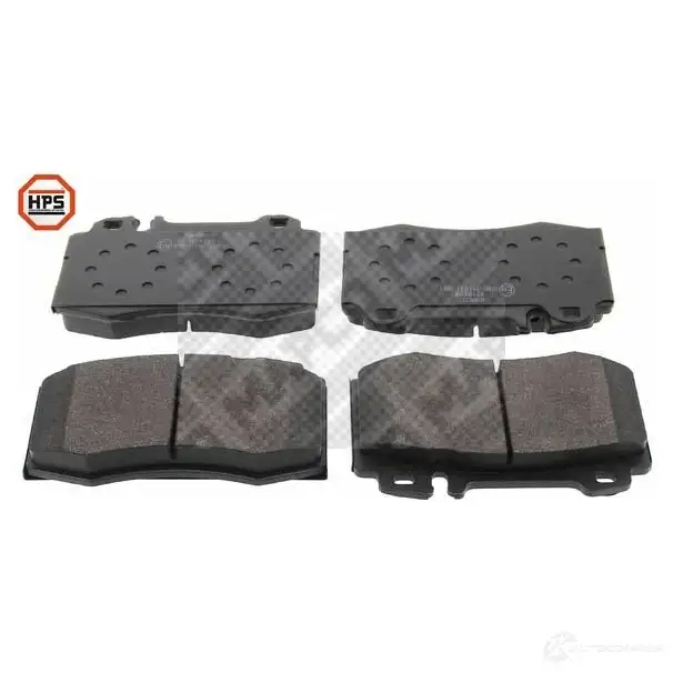 Тормозные колодки дисковые, комплект MAPCO X 78NL 6699/1HPS 1437588439