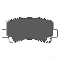 Тормозные колодки, комплект MAPCO 6571 1 81589 1313879 23662-15,00