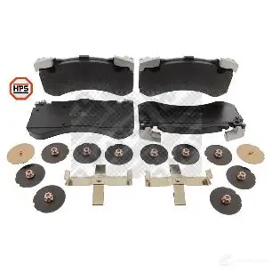 Тормозные колодки дисковые, комплект MAPCO 6676HPS 1214975097 MH HDLZ 4043605122599 изображение 0