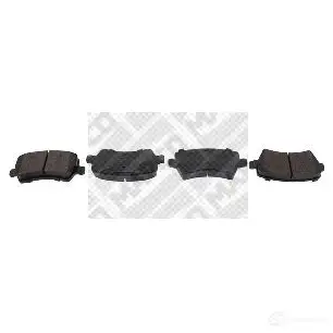 Тормозные колодки дисковые, комплект MAPCO 4043605865960 6974 1314451 S AJG77
