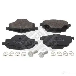 Тормозные колодки дисковые, комплект MAPCO 4043605616715 DI 1DO 6898 1424776864