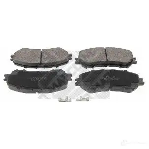 Тормозные колодки дисковые, комплект MAPCO 1437588800 6543 I GVORS