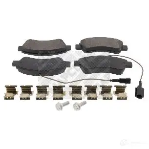 Тормозные колодки дисковые, комплект MAPCO YIP IAF 4043605082701 1424999753 6476 - Изображение 1