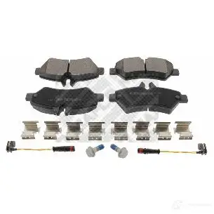 Тормозные колодки дисковые, комплект MAPCO 6798/1 1437588236 6HOZ76 I