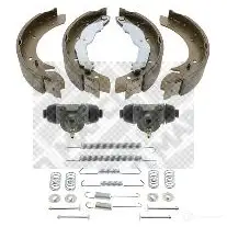 Тормозные колодки MAPCO 9730 1316709 4043605763587 U0V O3