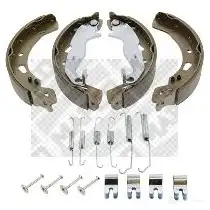 Тормозные колодки MAPCO 8761/1 1437628540 W LSI8
