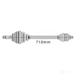 Приводной вал MAPCO T FKJ7R 1298487 4043605010759 16117 изображение 0