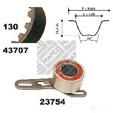 Комплект ремня ГРМ MAPCO GM1 C3L 4043605583079 1301946 23707 изображение 0