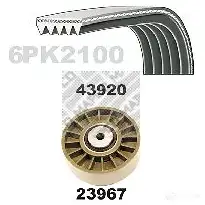 Комплект приводного ремня MAPCO 23922 1302158 AS 2QYI 4043605583550