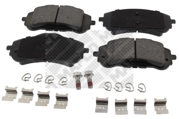 Тормозные колодки дисковые, комплект MAPCO BI0I FS 6117 1439897302