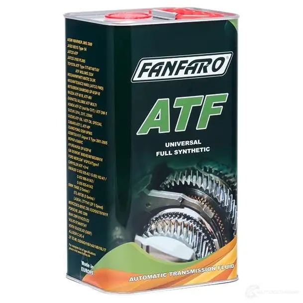 Трансмиссионное масло в акпп синтетическое FF86024ME FANFARO, 4 л FANFARO 604 V1S FF86024ME 1437433686 изображение 0