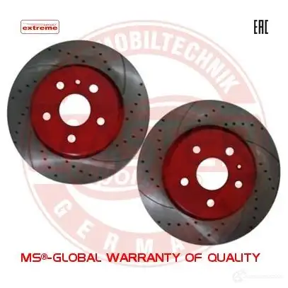 Тормозной диск MASTER-SPORT 24012301141serpcsms QU JKU 1425070800 изображение 0