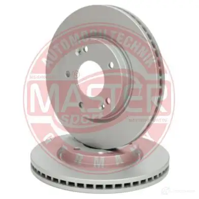 Тормозной диск MASTER-SPORT WU3P X 24012601261setms 2716797 изображение 0