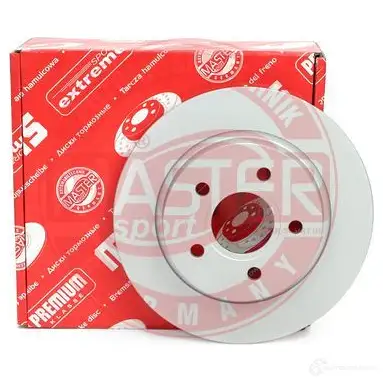 Тормозной диск MASTER-SPORT 1437582494 24011101711pcsms DPU5 OU2 изображение 1