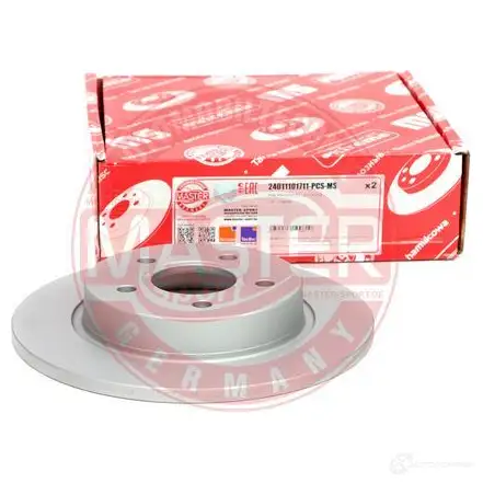 Тормозной диск MASTER-SPORT 1437582494 24011101711pcsms DPU5 OU2 изображение 2