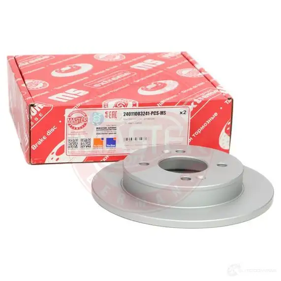 Тормозной диск MASTER-SPORT 2715710 24011003241pcsms 8OH N9L изображение 1