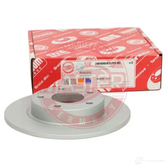 Тормозной диск MASTER-SPORT 24010901811pcsms 1437583584 2NOP XG изображение 2