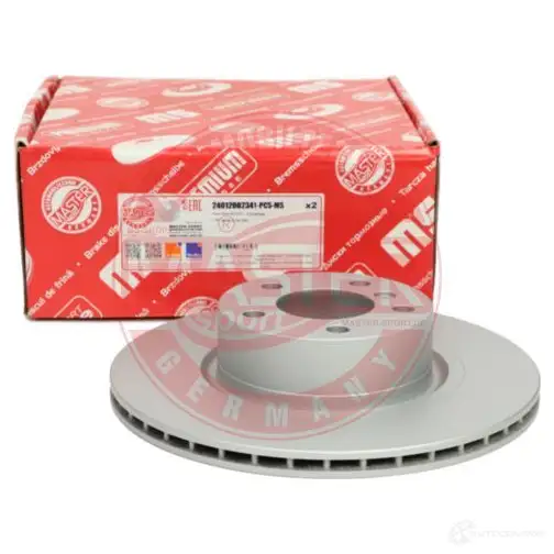 Тормозной диск MASTER-SPORT C4OI 9 1437582519 24012002341pcsms изображение 2