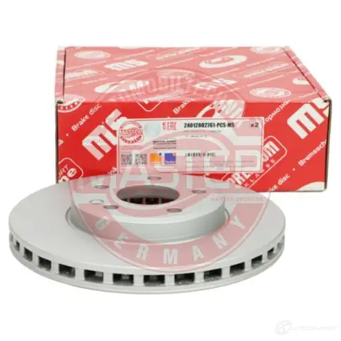 Тормозной диск MASTER-SPORT GK H1S 1437582518 24012802761pcsms изображение 2