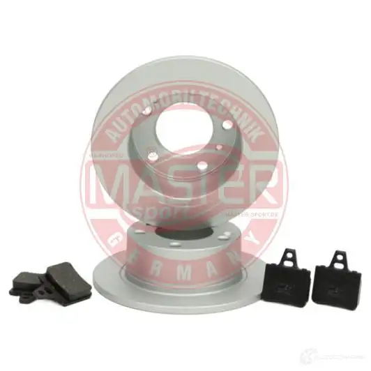 Тормозные диски и колодки, комплект MASTER-SPORT 25 U5EVA 1437642740 200901210 изображение 0
