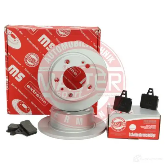 Тормозные диски и колодки, комплект MASTER-SPORT 25 U5EVA 1437642740 200901210 изображение 1