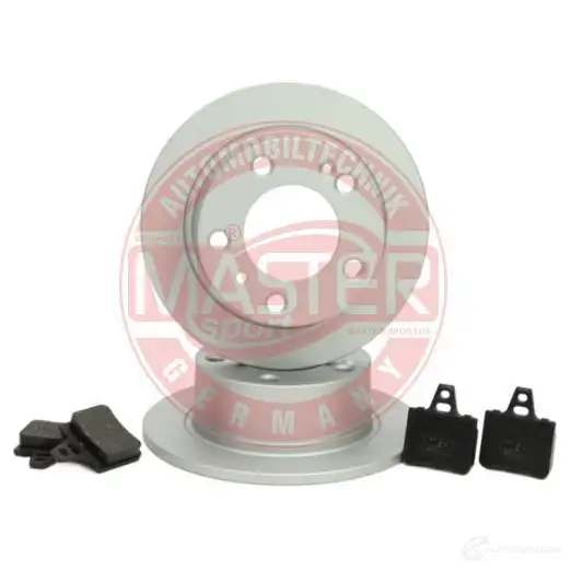 Тормозные диски и колодки, комплект MASTER-SPORT 25 U5EVA 1437642740 200901210 изображение 2