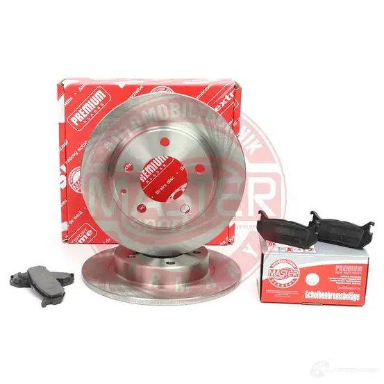 Тормозные диски и колодки, комплект MASTER-SPORT CKQ GS 1437642949 201002340 изображение 1