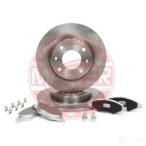 Тормозные диски и колодки, комплект MASTER-SPORT 201301850 OOB1 7UG 1437642948 изображение 0