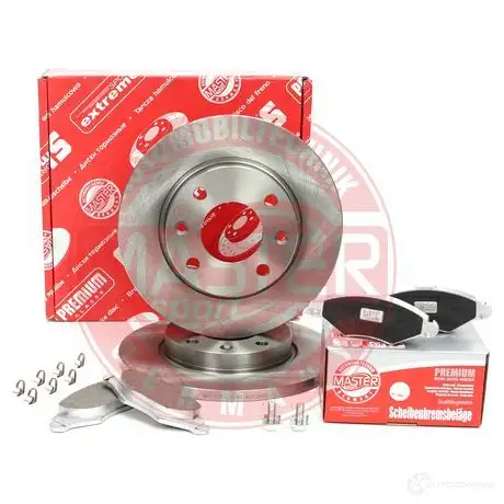 Тормозные диски и колодки, комплект MASTER-SPORT 201301850 OOB1 7UG 1437642948 изображение 1