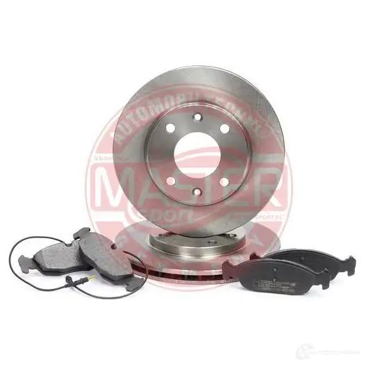 Тормозные диски и колодки, комплект MASTER-SPORT I M5GUR3 202001320 1437642955 - Изображение 1