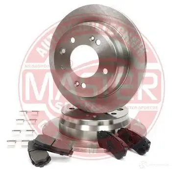 Тормозные диски и колодки, комплект MASTER-SPORT 1437642932 U XMGW 201003320 - Изображение 1