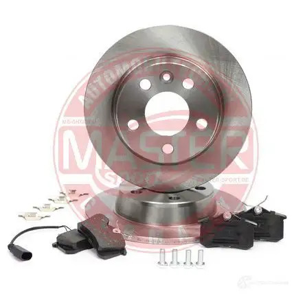 Тормозные диски и колодки, комплект MASTER-SPORT 8SH 4F 201002230 1437642950 изображение 0