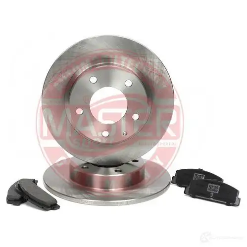 Тормозные диски и колодки, комплект MASTER-SPORT 1437642841 WW41 6QR 201002341 изображение 1