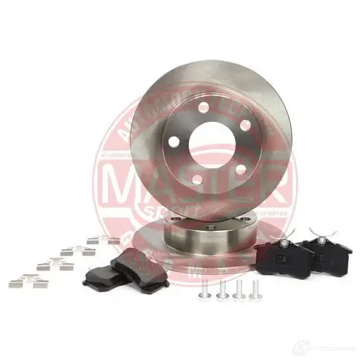 Тормозные диски и колодки, комплект MASTER-SPORT 6I VE9Z 1437642818 201002241 изображение 0