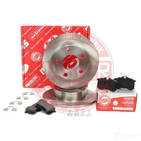 Тормозные диски и колодки, комплект MASTER-SPORT 6I VE9Z 1437642818 201002241 изображение 1