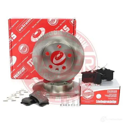 Тормозные диски и колодки, комплект MASTER-SPORT 1437642830 200901230 42DM 2 изображение 1