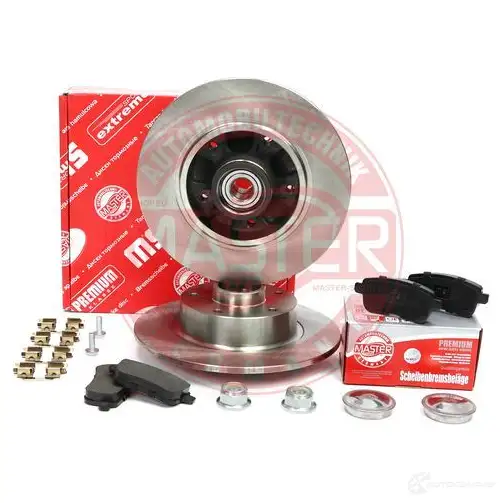 Тормозные диски и колодки, комплект MASTER-SPORT EL HNL 200801161 1438358200 - Изображение 1