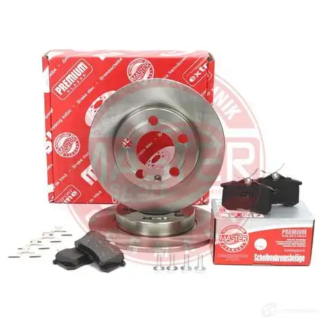 Тормозные диски и колодки, комплект MASTER-SPORT 1437642817 Q ZQOQ5 200901331 изображение 1